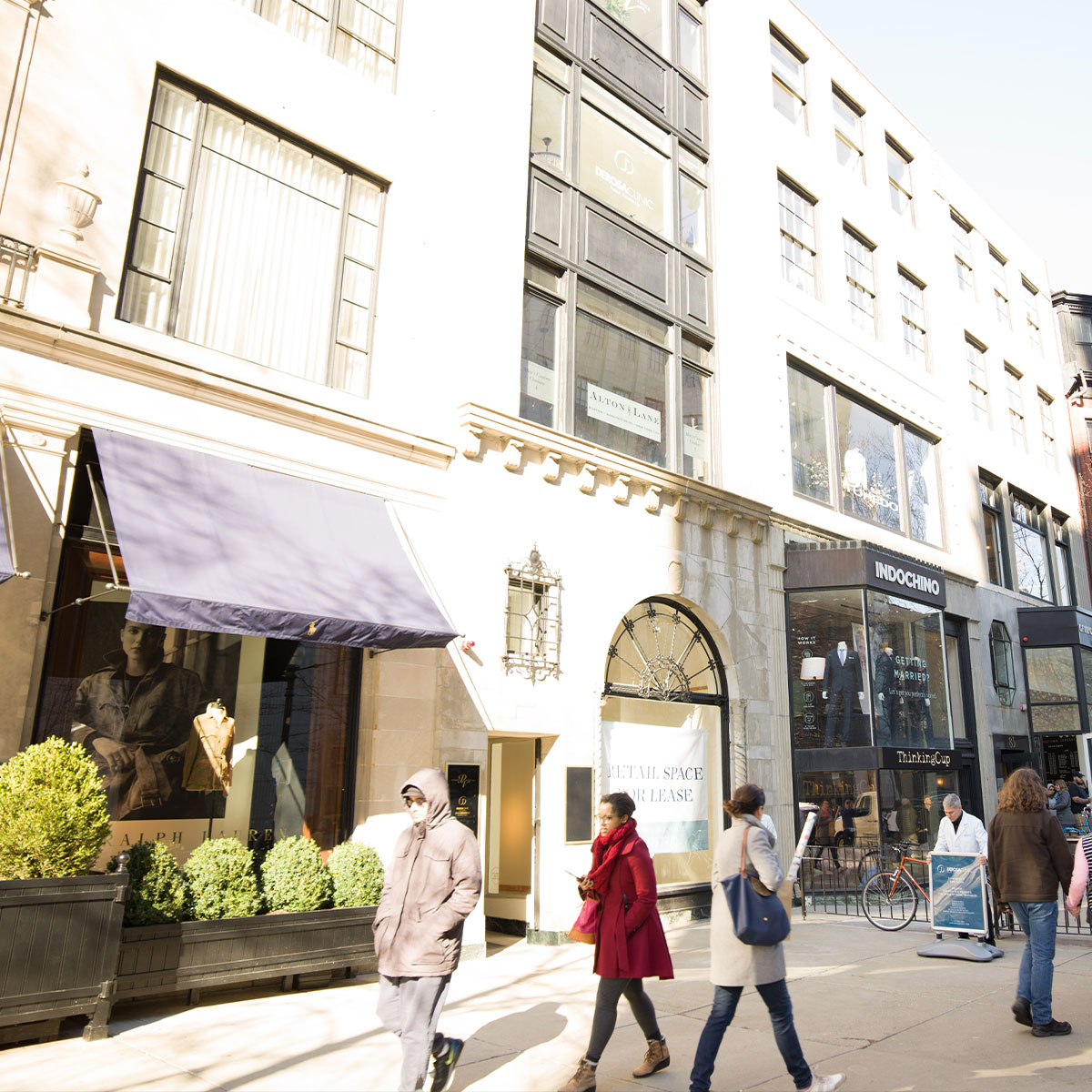 Street view of DeRosa facial Plastic Surgery office.